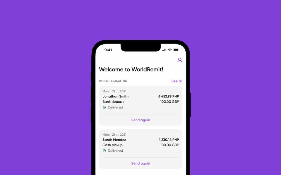 Worldremit Sign Download our app